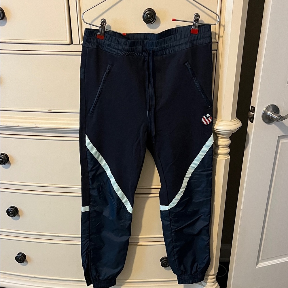 Kith Navy and Light Blue Joggers